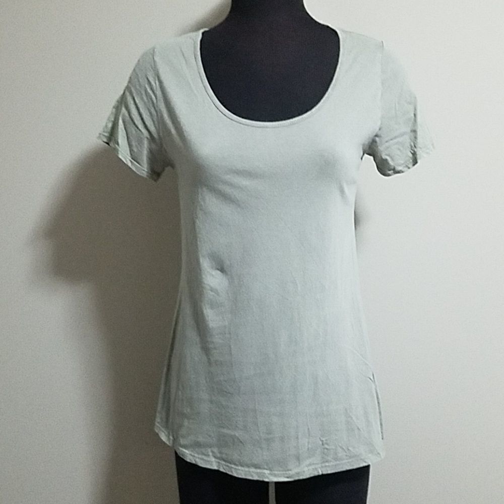 LuLaRoe Gray Short Sleeve Tee Shirt (S)